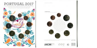Португалия 2017 Официальный Годовой набор Евро монет
