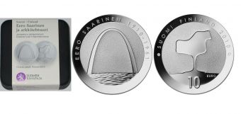 10 Евро Финляндия 2010 Ээро Сааринен, PROOF