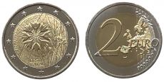 2 Евро Эстония 2024 Василёк 