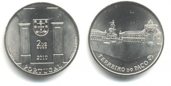2,5 Евро Португалия 2010 Торговая Площадь