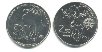 2,5 Евро Португалия 2010 Чемпионат по Футболу