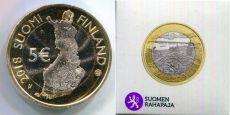 5 Евро Финляндия 2018 Национальный парк Коли Пруф