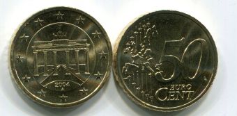 Германия 50 Центов 2004 А