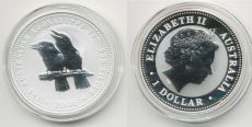 Австралия Доллар 2006 Кукабурра Серебро Пруф       