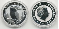 Австралия Доллар 2012 Кукабурра Серебро Пруф        