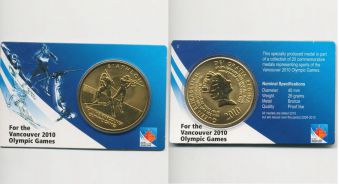 Австралия Медаль Биатлон 2010 Ванкувер 