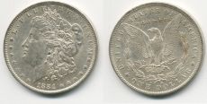 США доллар 1884 Морган   
