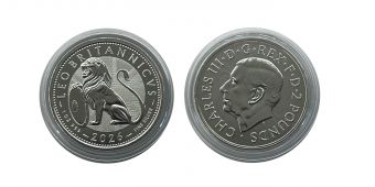 Великобритания 2 Фунта 2026 Британский Лев 