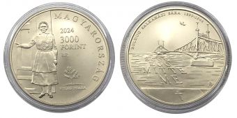 Венгрия 3000 Форинтов 2024 Шара Шалкахази
