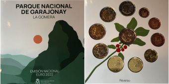 Испания 2022 Официальный годовой набор Евро монет (11 монет)