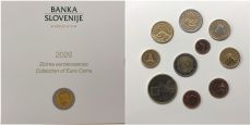 Словения 2026 Официальный Годовой набор Евро монет (10 монет)     