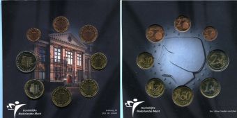 Нидерланды 2003 Официальный годовой набор Евро монет