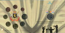 Бенилюкс 2010 Официальные годовые наборы Евро монет         