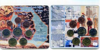 Греция 2012 Официальный годовой набор Евро монет