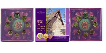Кипр 2018 Официальный годовой набор Евро монет