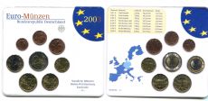 Германия 2003 G Официальный годовой набор Евро монет        