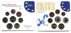 Германия 2004 G Официальный годовой набор Евро монет         