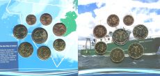 Ирландия 2014 Официальный годовой набор Евро монет      