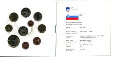 Словения 2010 Официальный Годовой набор Евро монет BU (10 монет)    