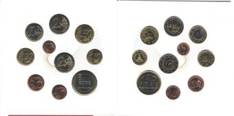 Словения 2013, Официальный Годовой набор Евро монет.
