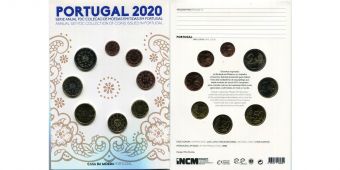 Португалия 2020 Официальный Годовой набор Евро монет