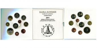 Словения 2011, Официальный Годовой набор Евро монет.