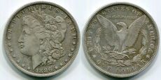 США доллар 1886 Морган    