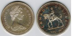 Доллар Канада 1973 Горная Полиция (2) 