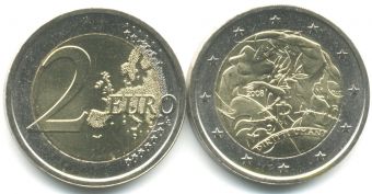 2 Евро Италия 2008 Декларация прав человека