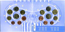 Греция 2004 Официальный годовой набор Евро Олимпиада Афины     
