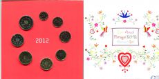 Португалия 2012 Официальный Годовой набор Евро монет