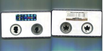 5 Долларов Канада 1998 2012 Кленовый Лист Титаник NGC
