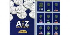 Великобритания 2018 Набор 10 Пенсов Алфавит A-Z (26 монет + жетон)