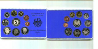 Германия 1994 D Официальный годовой набор монет Пруф