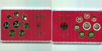 Германия 2004 A Официальный годовой набор монет Пруф