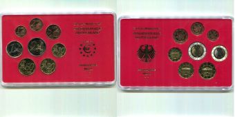 Германия 2004 J Официальный годовой набор монет Пруф