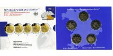 2 Евро Германия 2012 ADFGJ замок Нойшванштайн Пруф