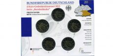 2 Евро Германия 2012 ADFGJ замок Нойшванштайн BU   