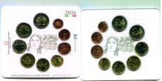 Италия 2016 Официальный Годовой набор Плавт (9 монет) 