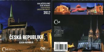 Чехия 2017, Официальный Годовой набор монет