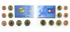 Набор пробных монет Евро Ватикан 2009