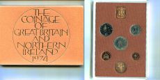 Великобритания Официальный Набор монет 1974