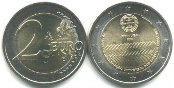2 Евро Португалия 2008 Декларация прав человека