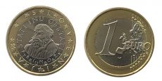 1 Евро Словения 2007 Регулярная   