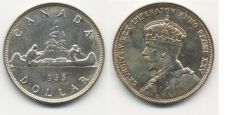 Доллар Канада 1935 год Серебро (2) 