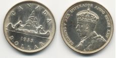 Доллар Канада 1935 год Серебро (6)   