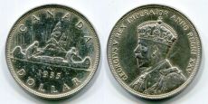 Доллар Канада 1935 год Серебро (1)
