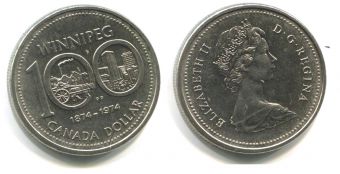 Доллар Канада 1974 Виннипег
