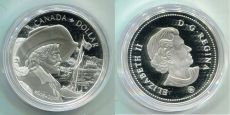 Доллар Канада 2008 Серебро Самюэль де Шаплен Пруф   