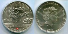 Острова Кука 1 Доллар 2012 Титаник Третий Класс 